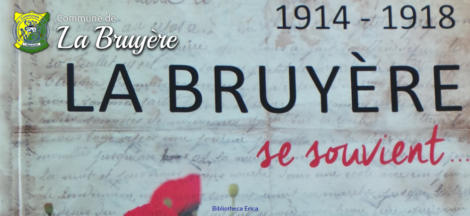 1914-1918 La Bruyère se souvient